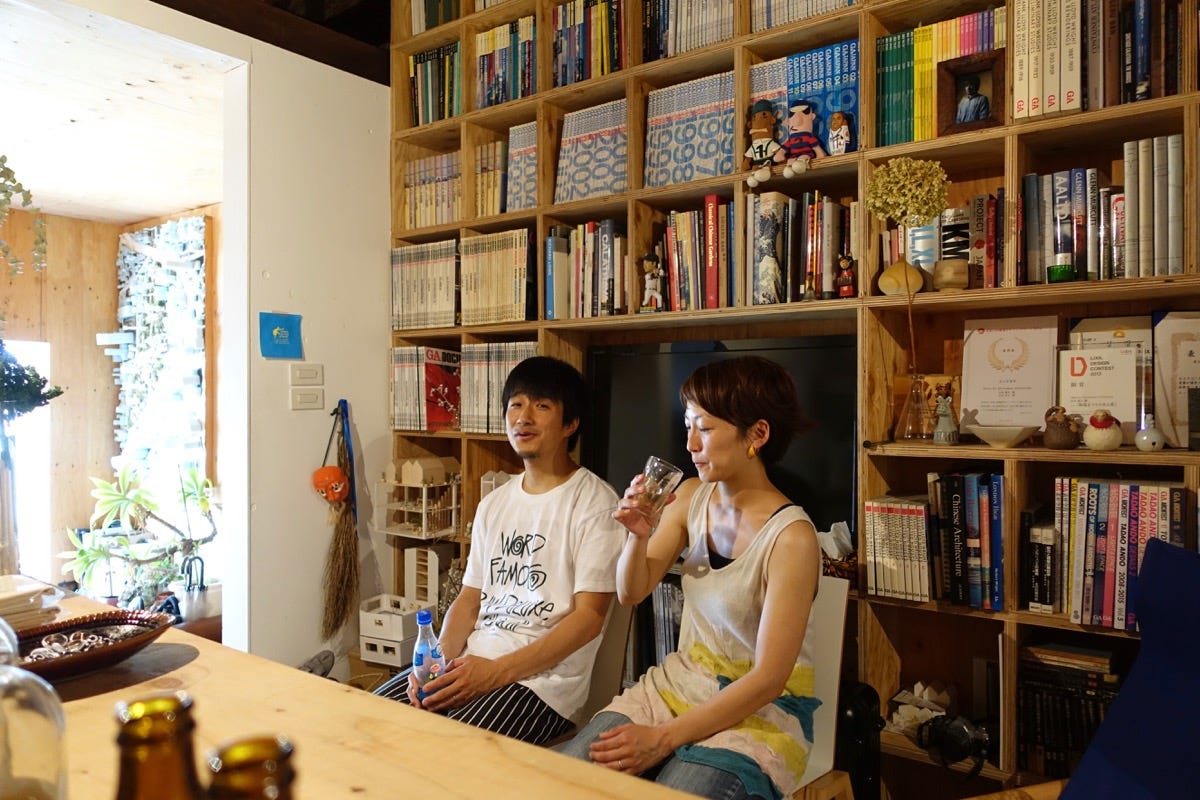 ぼっこでっこ建築隊、ヨシナガヤへゆく。. 建築家の自邸訪問
