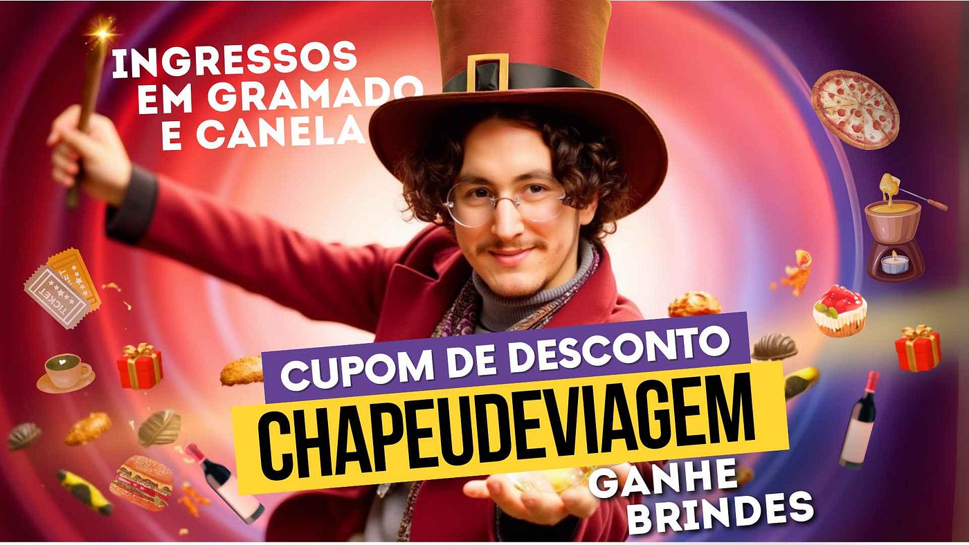 Aquarismo Experience em Canela: Utilize o cupom CHAPEUDEVIAGEM pra ter descontos online
