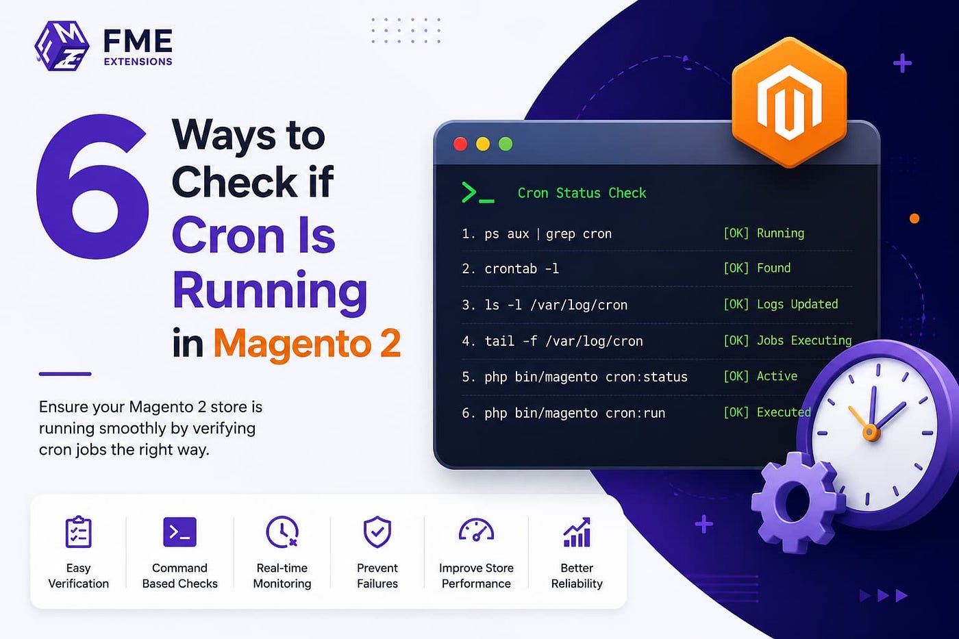 6 Ways to Check if Cron Is Running in Magento 2
