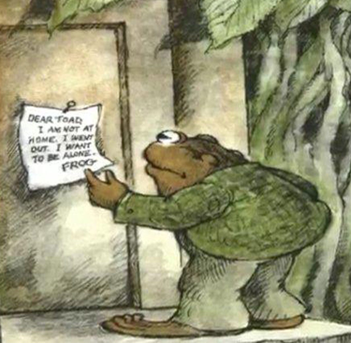 Días con Sapo y Sepo: Solo. Cuento de Arnold Lobel, publicado en el… | by  Rodrigo Herrera | Medium