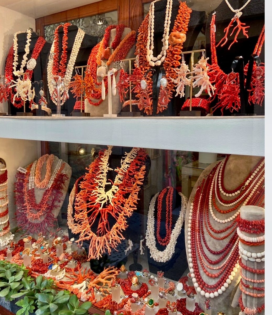 Coral Queen: A Royal Coral Jewelry on Korčula Island