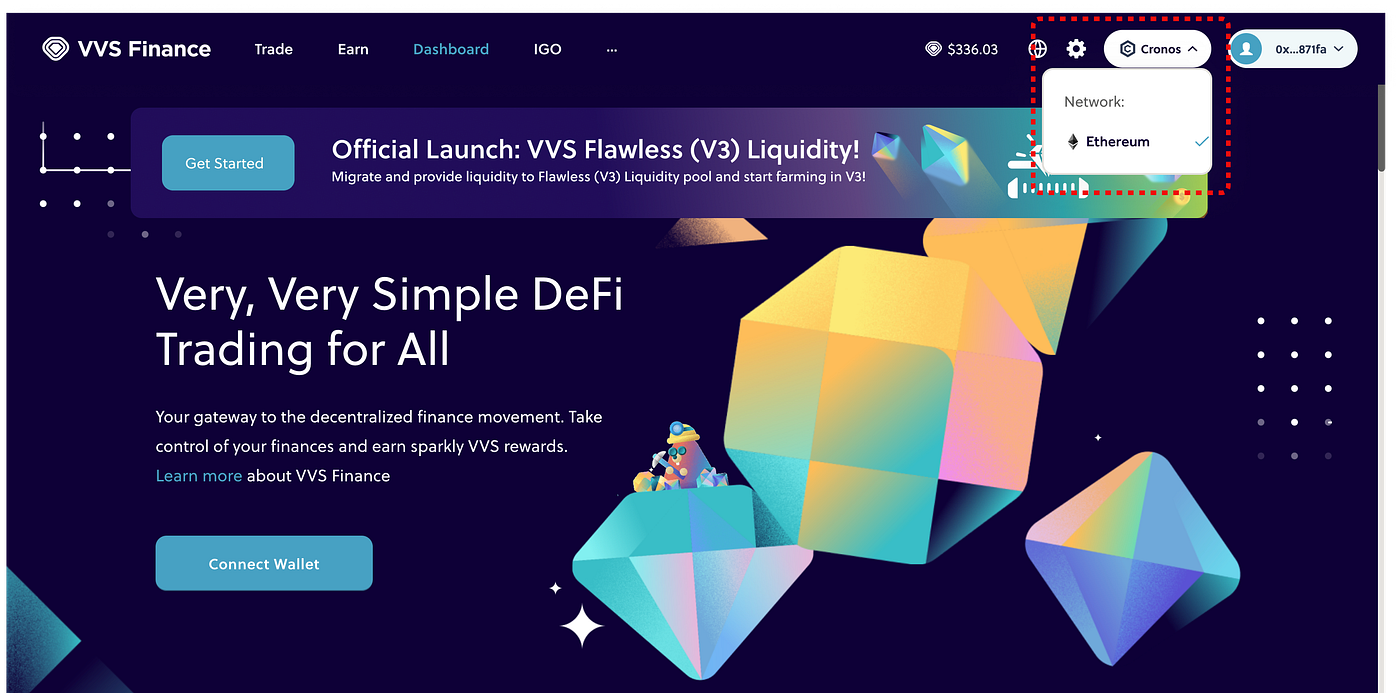 VVS Finance Is Now On Ethereum Chain | by Miner Mole | VVS Finance | Medium