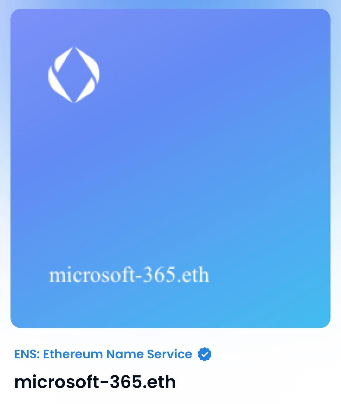 Microsoft Integrates Ethereum Name Service (ENS) into New Crypto Wallet,  Bolstering Adoption and User Experience | by Alsaai.eth | Medium