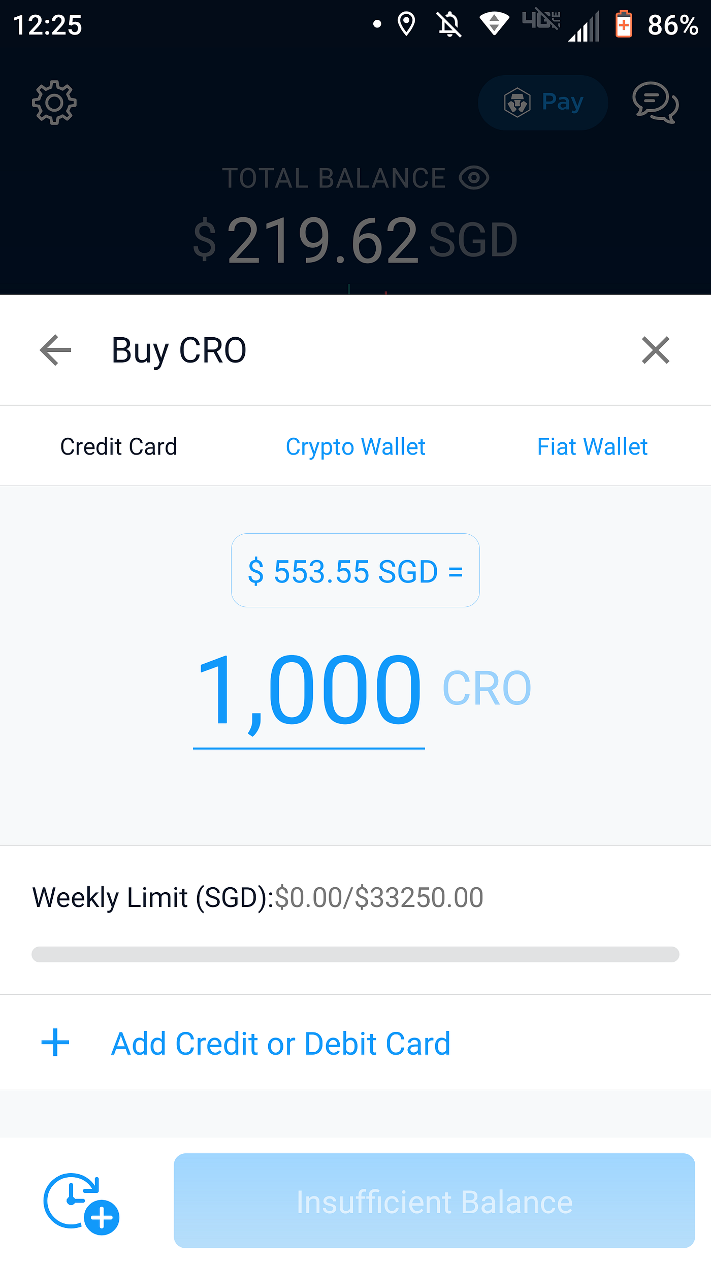CRO Purchase & Swap Guide. 1. Purchase CRO through Crypto.com | by D.G.PALS  | OfficialDGPals | Medium