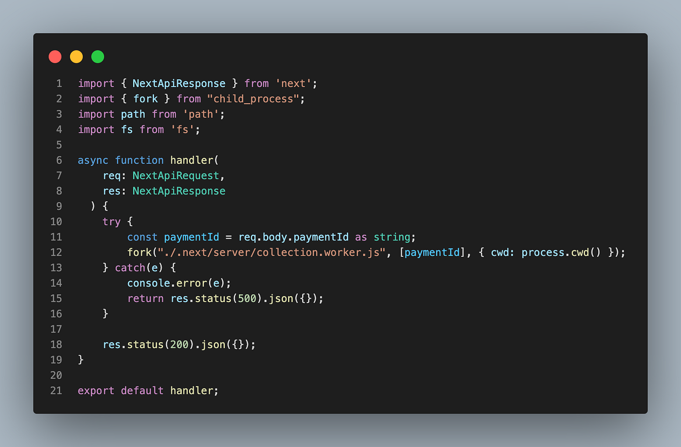 Start a child process from Next.js API | by Gregory Marcilhacy