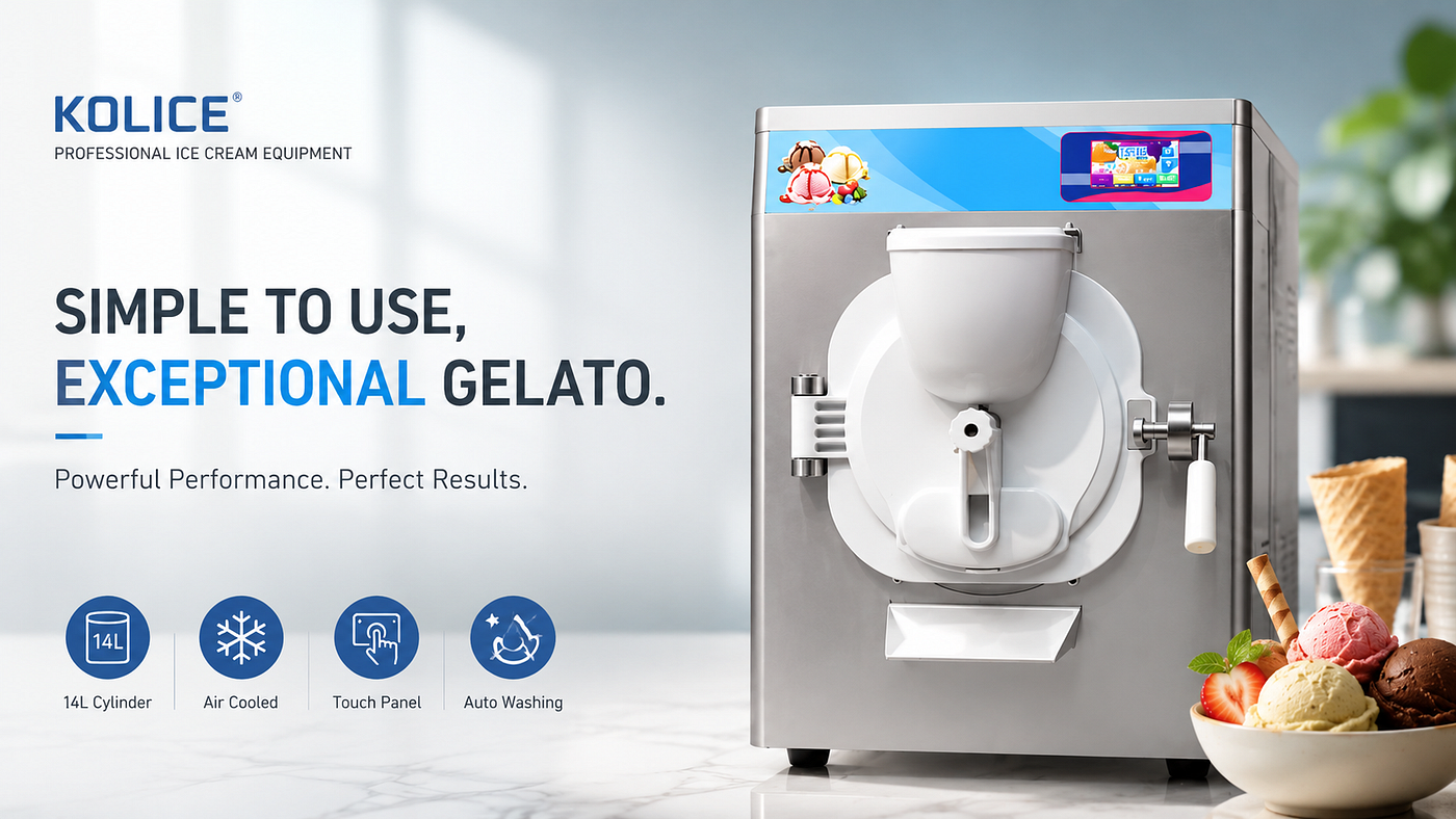 How a Tabletop Gelato Batch Freezer Can Help Small Dessert Businesses Expand