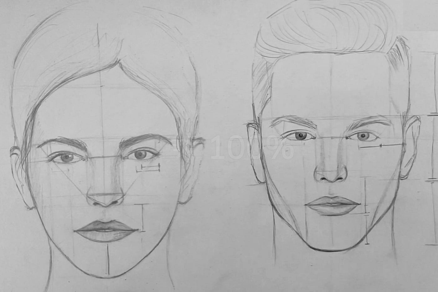 How to Draw a Face – Male