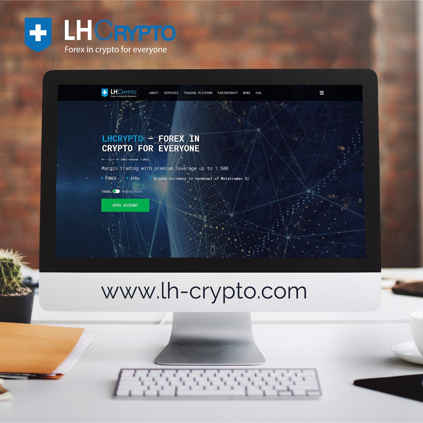 Follow the news of the project on the website LH-crypto.com | by LH-Crypto  | Press about us. Finance Magnates: Larson&Holz launches a crypto division  | Medium