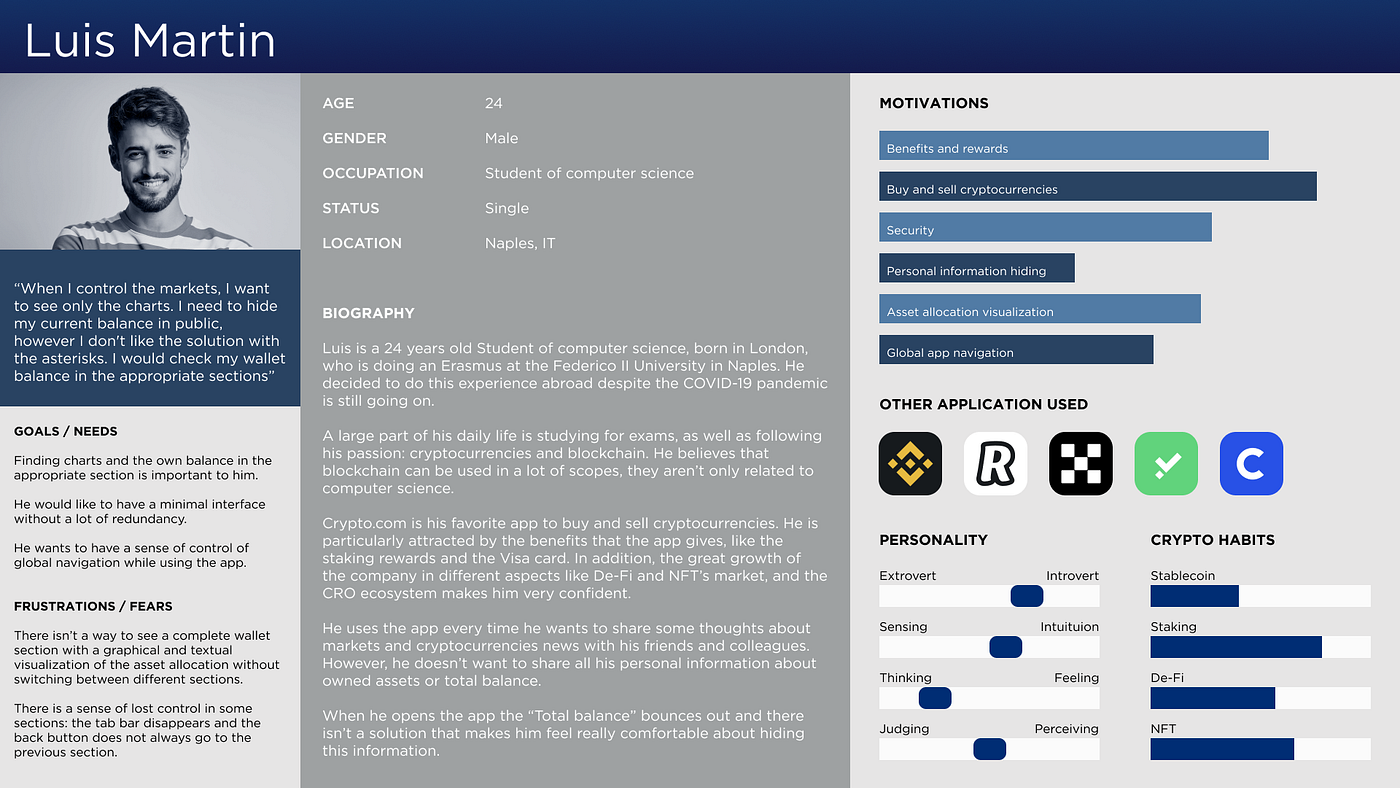 Crypto.com — The UX Research. | Case Study | Bootcamp