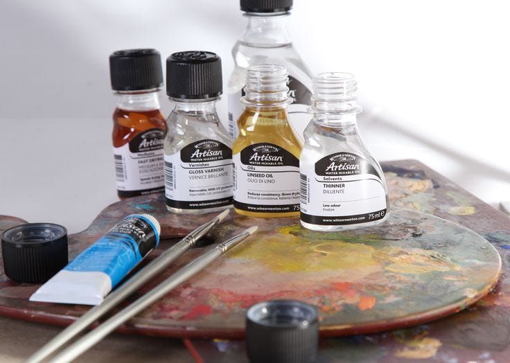 Solvents – Traditional Oil Painting