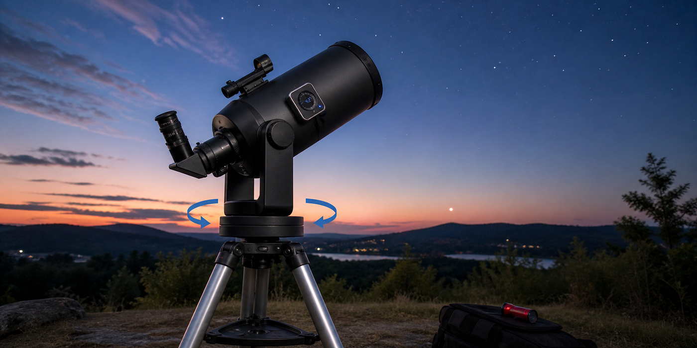 Leveling an Alt-Az Telescope Mount by Measuring Its Tilt