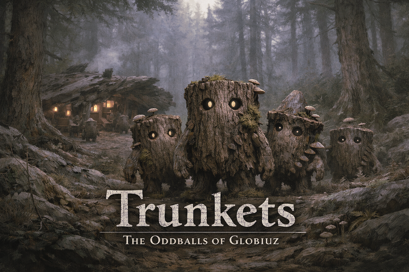 Life of Trunkets: Globiuz’s Wooden People