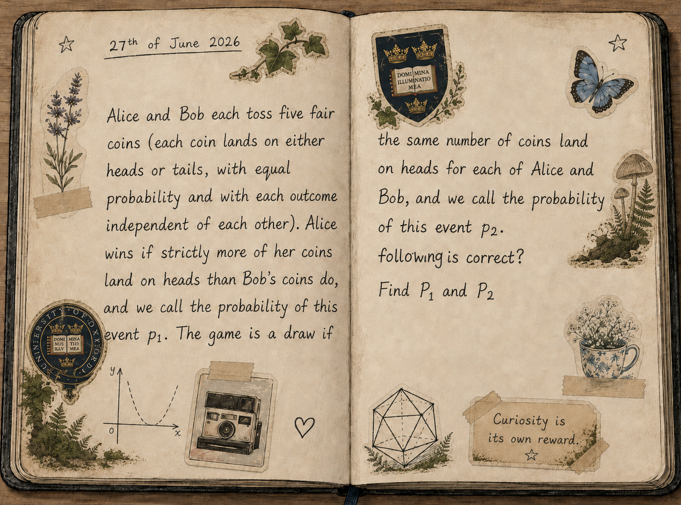 An Oxford University Challenge: Does Alice Win Or Is It A Draw?