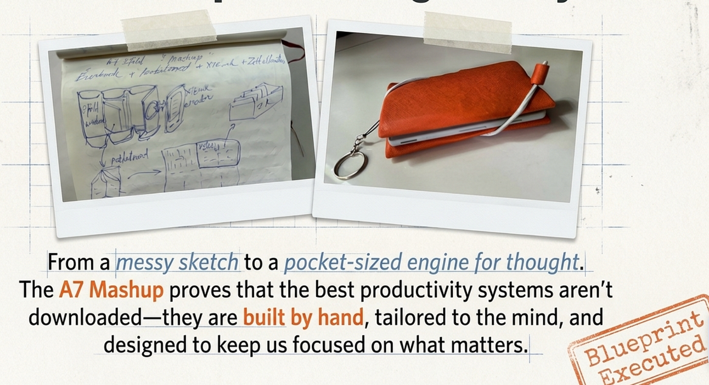 My EDC Mashup: Everbook, PocketMod, Card Size Traveler’s Notebook, Zettelkasten Slip Plus XTEINK X4…