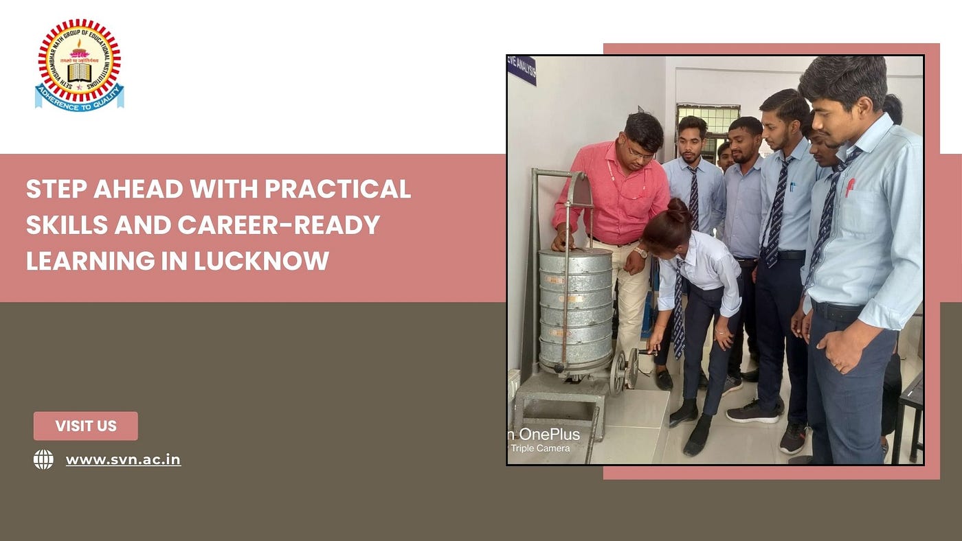 Shape Your Career with Diploma Programs in Lucknow at SVNGEI