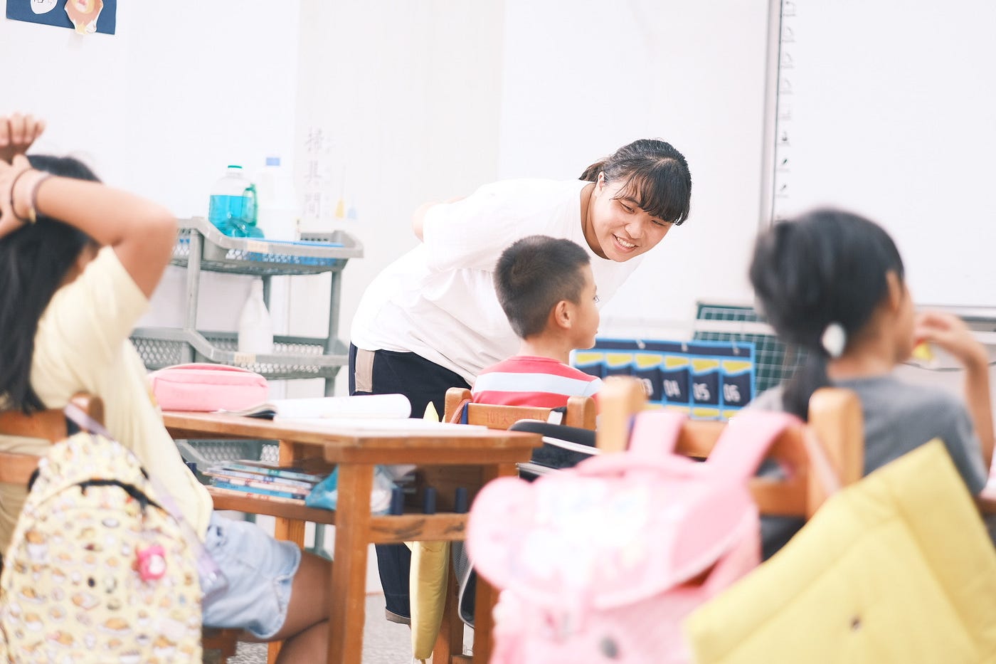 投入教育現場，這個地方、這些孩子，有可能就會不一樣