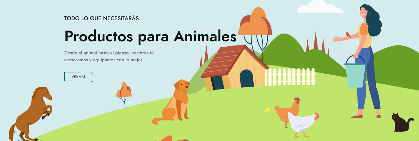 ANIMALES Y HUERTO