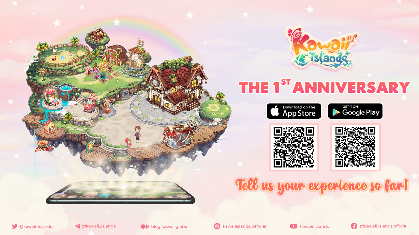 🎉1 year with Kawaii Islands mobile apps🎉 | by Kawaiiverse (Kawaii  Islands) | Kawaiiverse