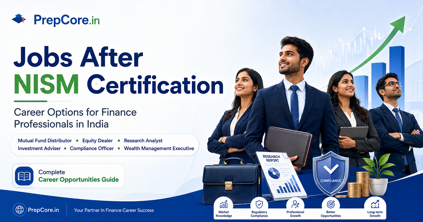Jobs After NISM Certification: Career Options for Finance Professionals in India