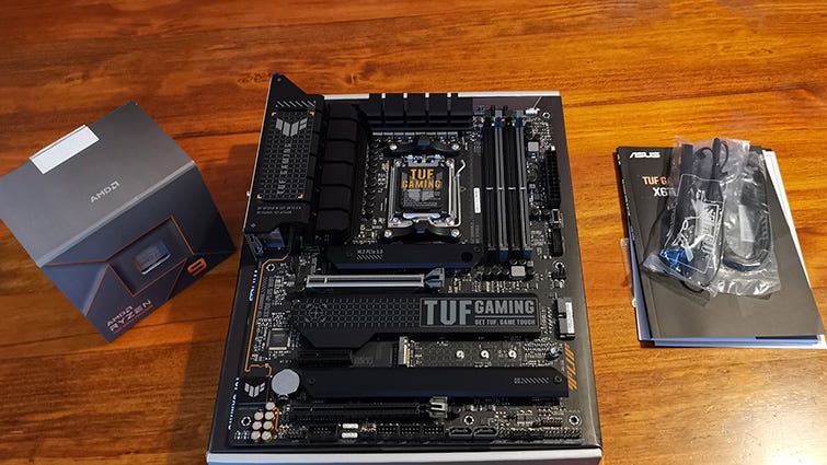 ASUS - 【新品未開封】ASUS TUF GAMING X670E-PLUS ASUS X670E-PLUS TUF GAMING WIFI ATX Motherboard - Micro Center