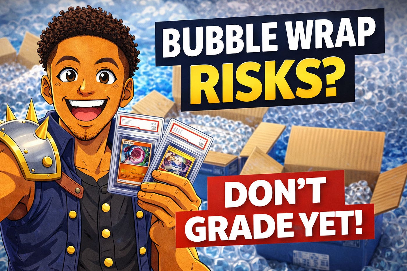 Why Bubble Wrap Falls Short When You Package Cards for Grading