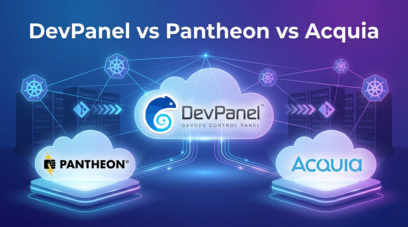 DevPanel vs Pantheon vs Acquia: The Shift from Legacy WebOps to Cloud Orchestration Ownership