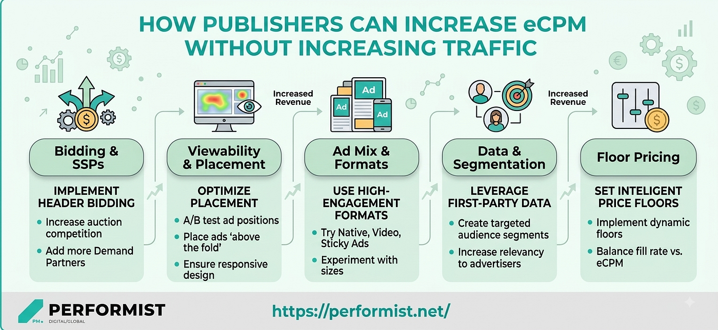 How Publishers Can Increase eCPM Without Increasing Traffic