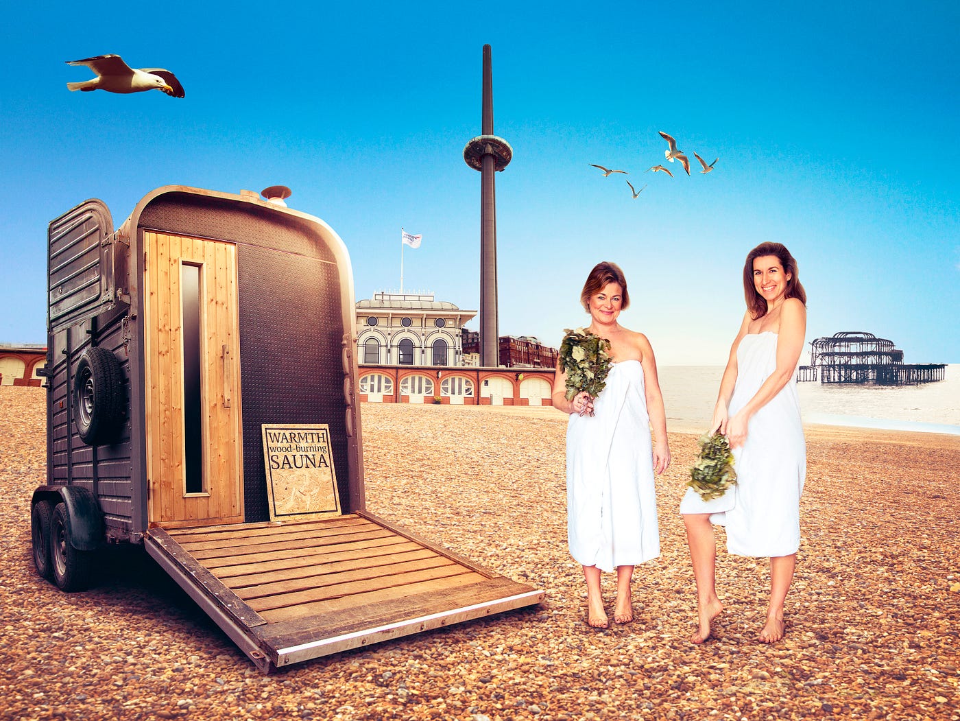 Nude Beach Sauna - Britain needs more WARMTHâ€. How Beach Box Sauna Spa came to be. | by Katie  Bracher, Sauna Master UK | Medium