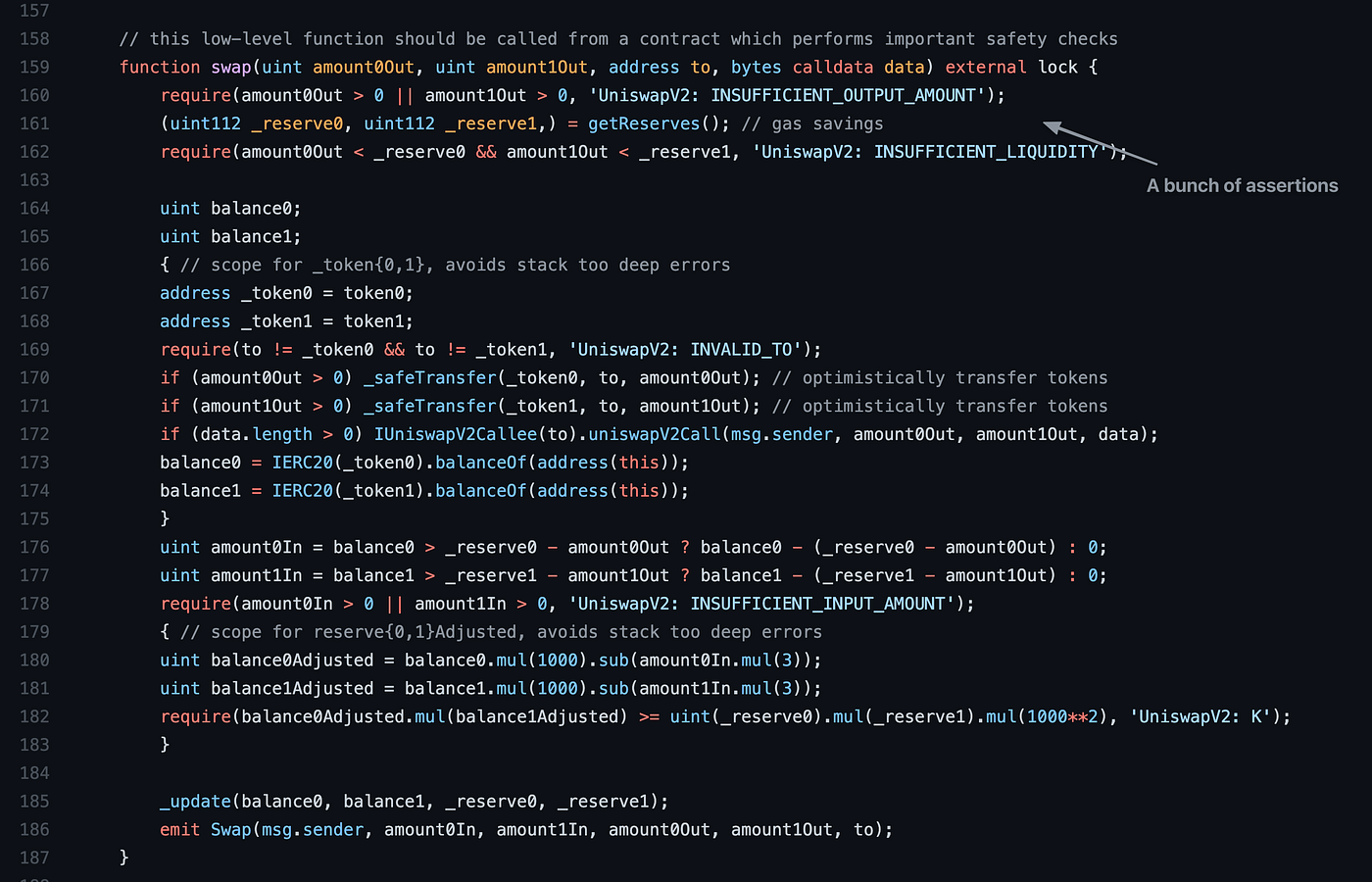 Uniswap Smart Contract Breakdown (Part 2) | by Nazar Ilamanov | Better  Programming