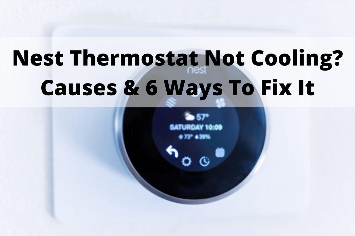 6 Fixes: Nest Thermostat Not Cooling | by Benjamin Johnson | Medium