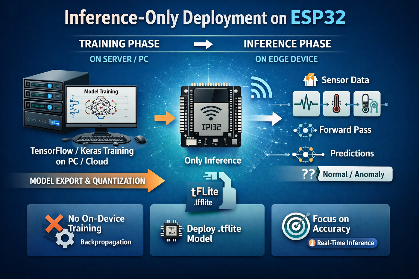 TinyML Myths vs. Facts: Can the ESP32 Really Train Its Own AI (On-Device Learning)?