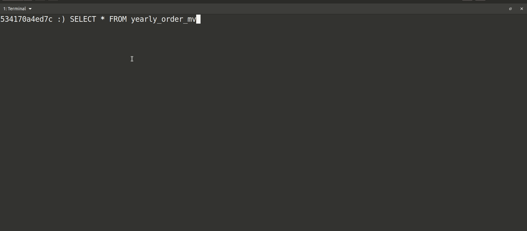 Optimizing Clickhouse: Materialized View | by Mohamad Fadhil | Level Up  Coding