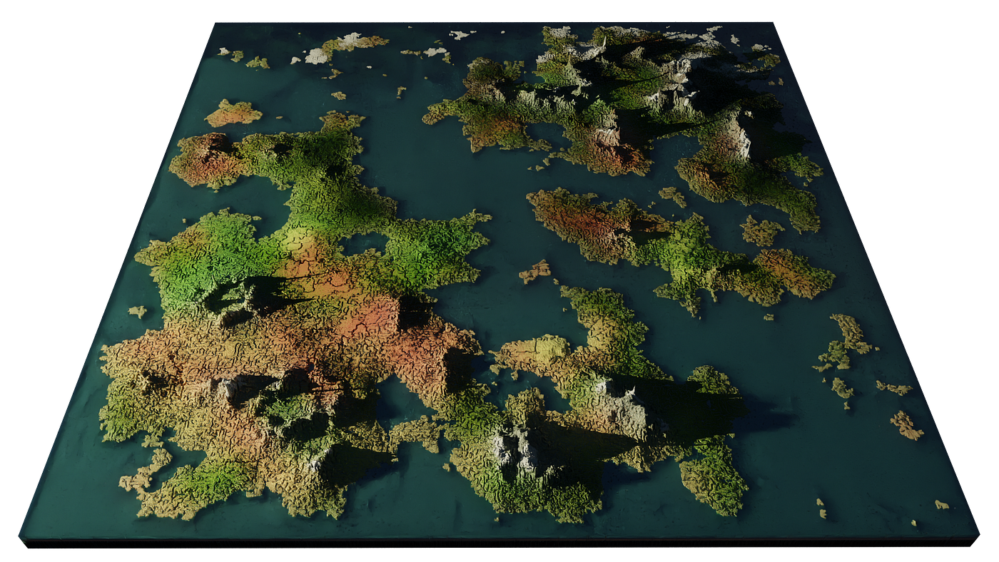 Quick Guide to Rendering a Dwarf Fortress World in Blender | by Andrew  Albers | Medium