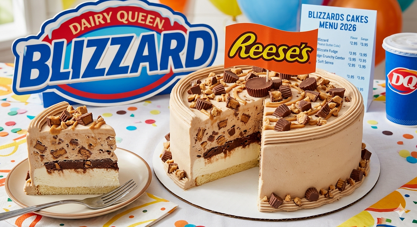 Dairy Queen Blizzards Cakes Menu With Prices 2026