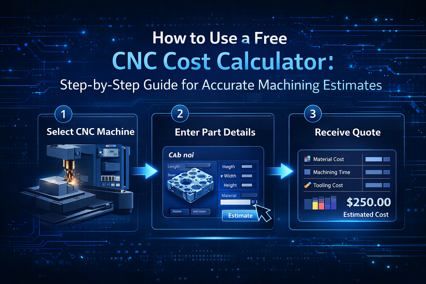 How to Use a Free CNC Cost Calculator: Step-by-Step Guide for Accurate Machining Estimates