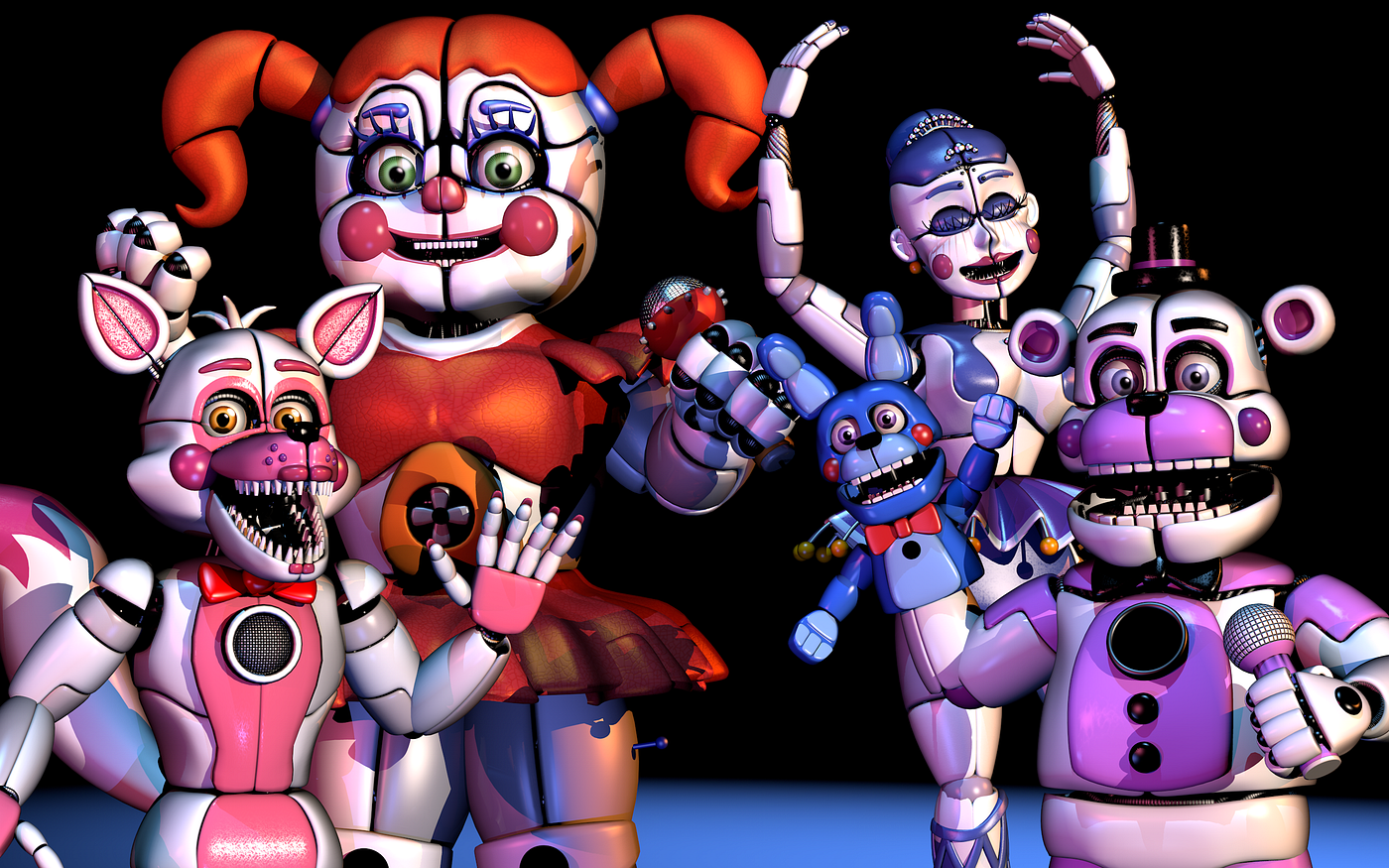 Those are FNaF World enemies  Fnaf, Horror video games, Fnaf sister  location