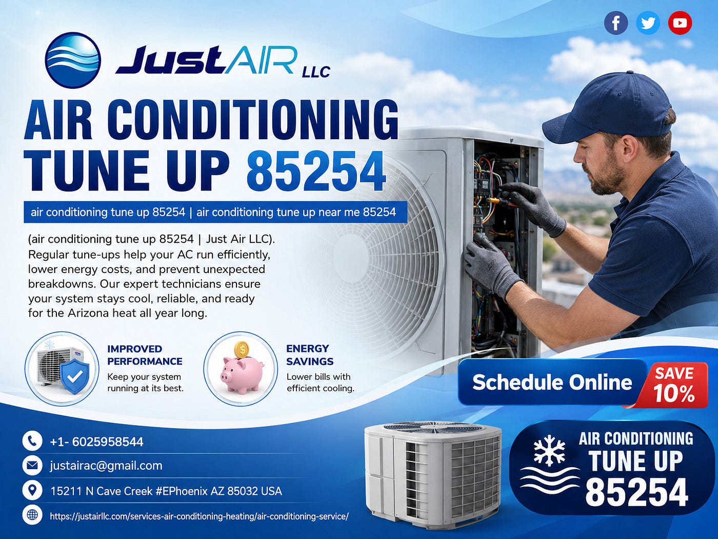 Air Conditioning Tune-Up Near Me in 85254: What to Know