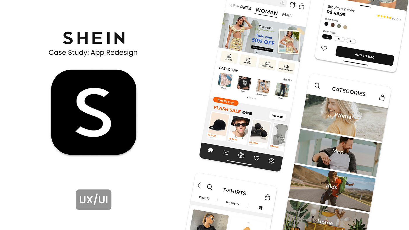 UX/UI Case study: Shein Redesign. Introduction, by Luan Takahashi