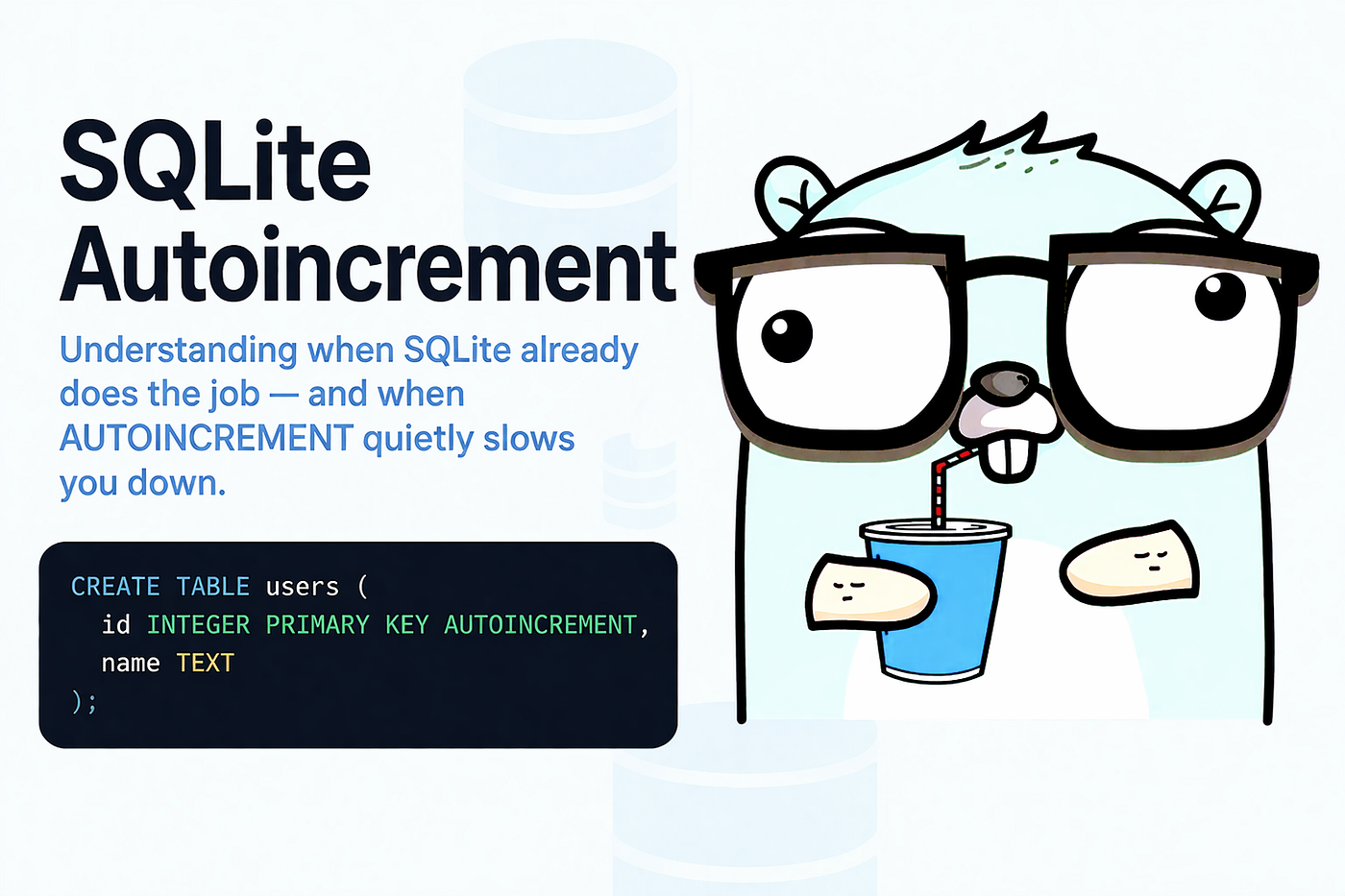 SQLite AUTOINCREMENT: The Feature You Probably Don’t Need (But Sometimes Do)