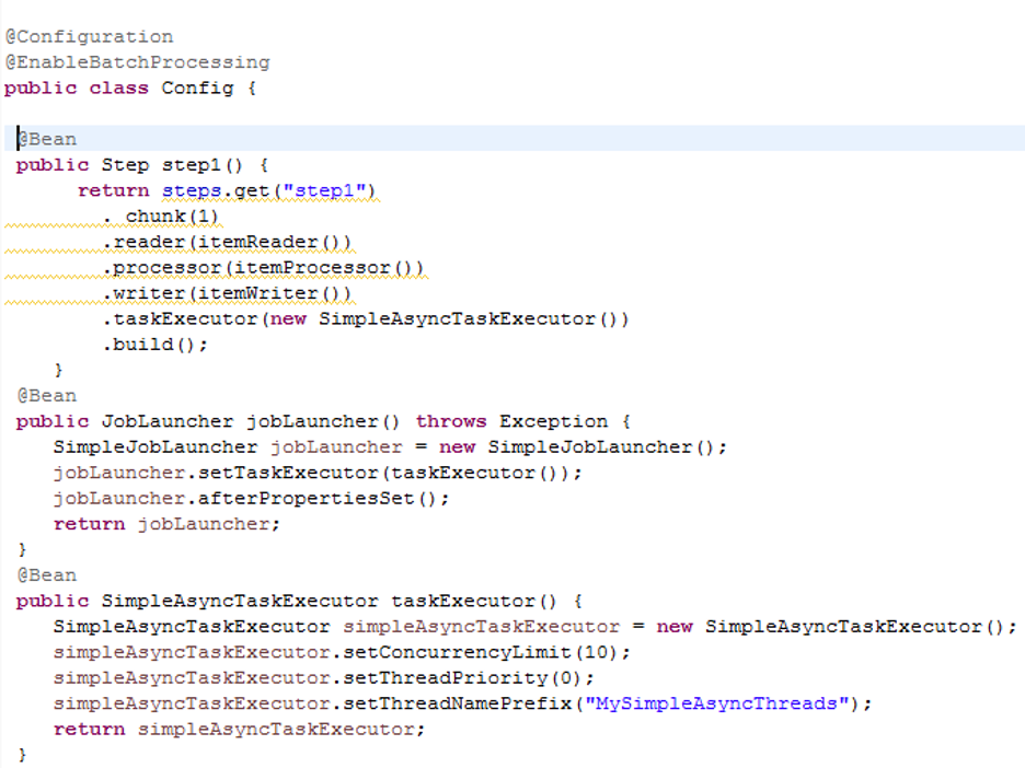 MultiThreading in SpringBatch. Spring Batch jobs allow us to perform… | by  Safina | Javarevisited | Medium