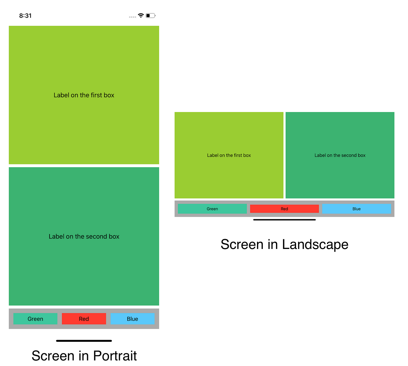 UI changes position when testing and playing. (have constraint