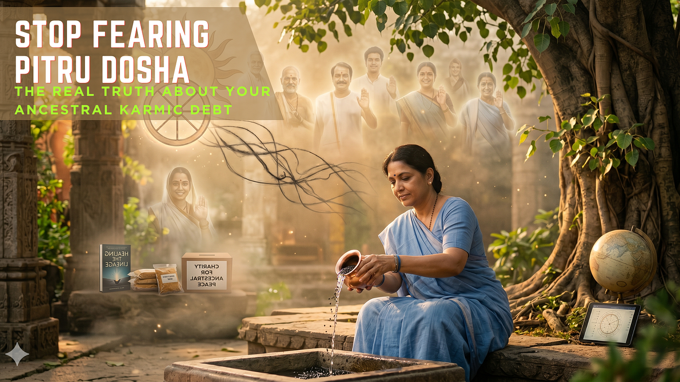 Stop Fearing Pitru Dosha: The Real Truth About Your Ancestral Karmic Debt.