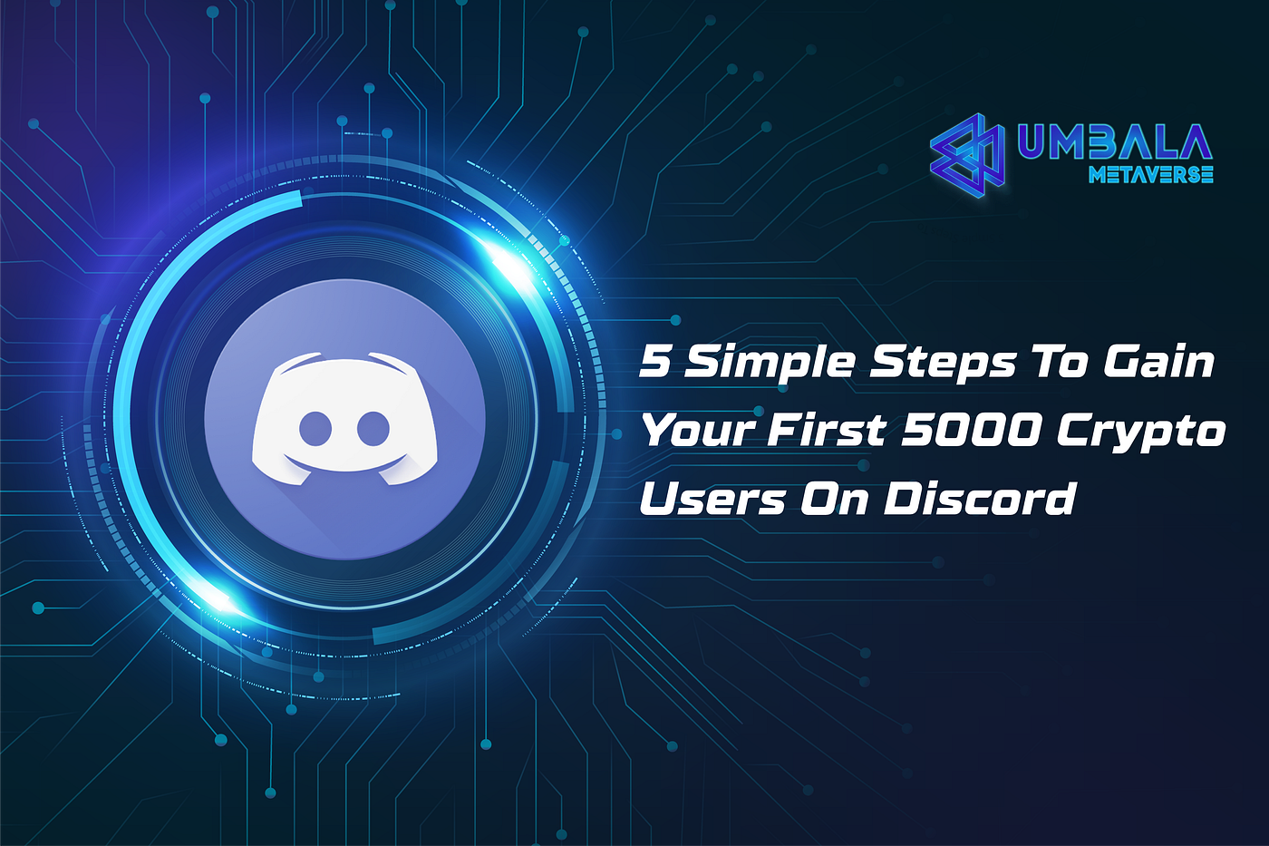 5 Simple Steps To Gain Your First 5000 Crypto Users On Your Discord | by  Umbala Wolves | Umbala Metaverse | Medium