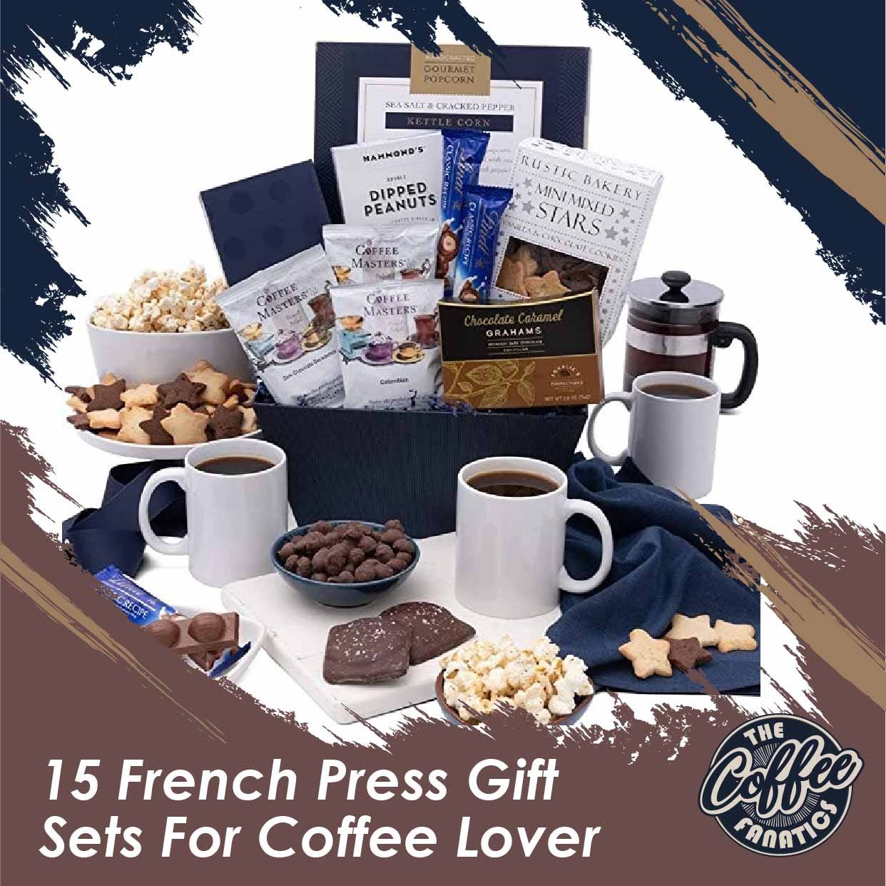 French Press Coffee Gift Box, Coffee Lover Gift Set, French Press