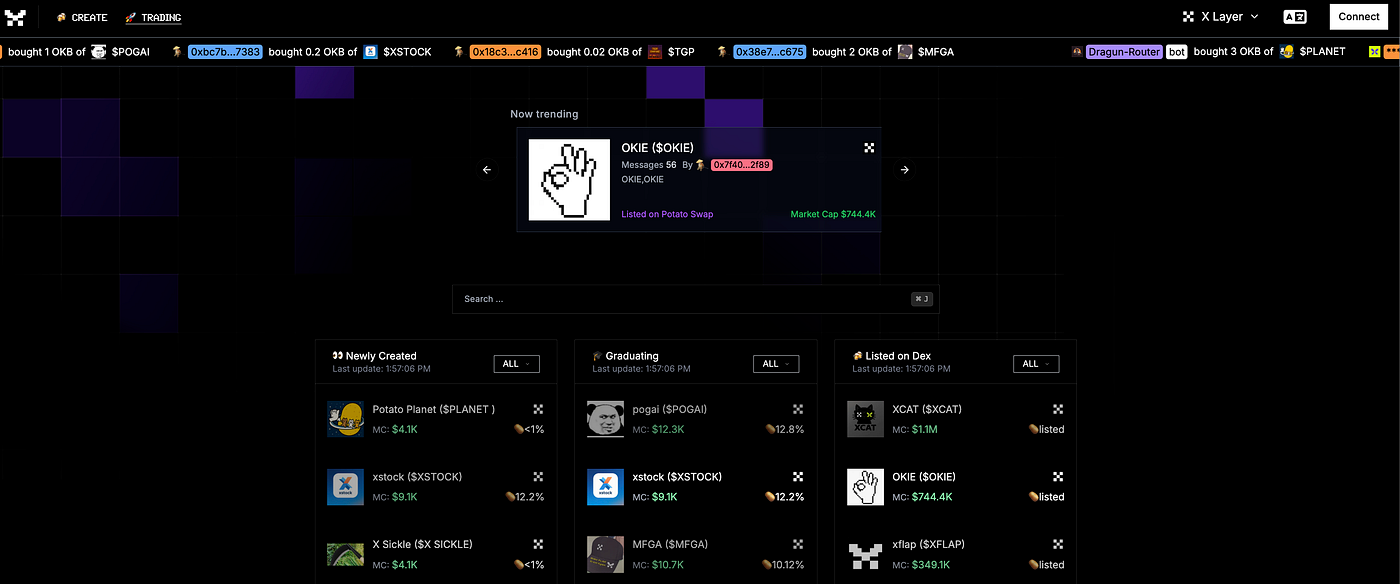 Flap Launches on X Layer, Becoming the First Token Issuance Platform