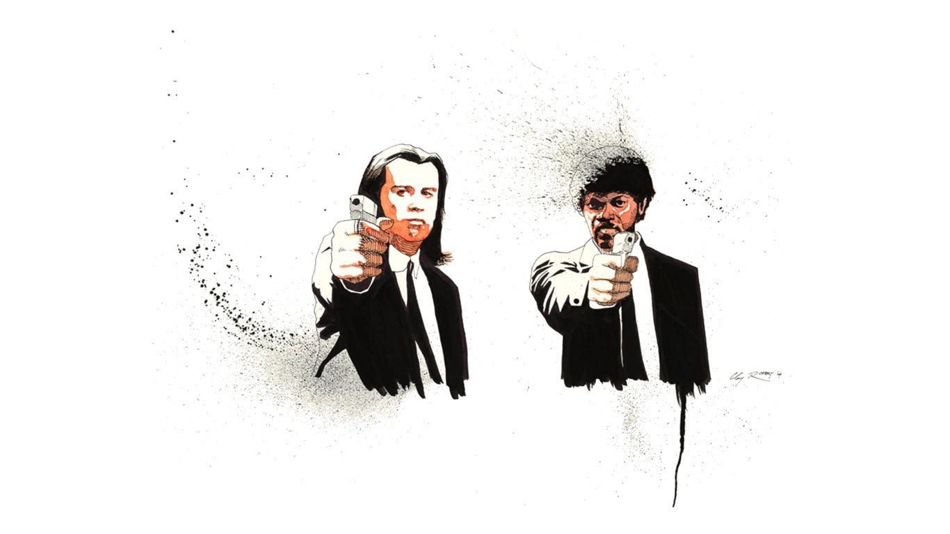 pulp fiction wallpaper hd