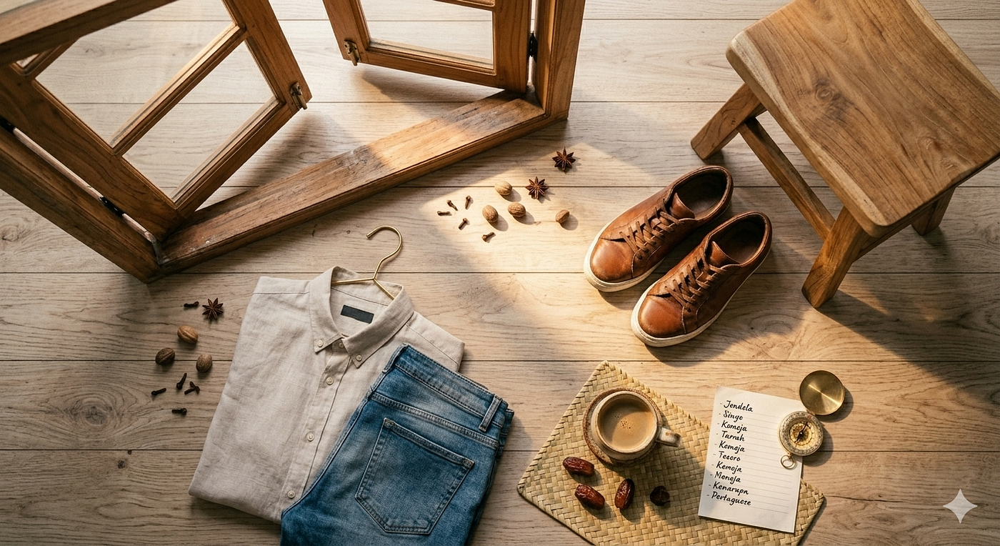 Everyday objects, ancient names: Our shirts, shoes, and windows are living monuments of linguistic acculturation