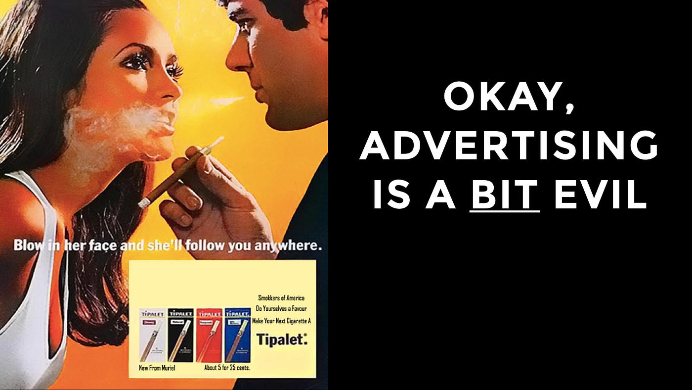 Mea Culpa. Advertising isn't evil, we are. But we… | by James Mitchell