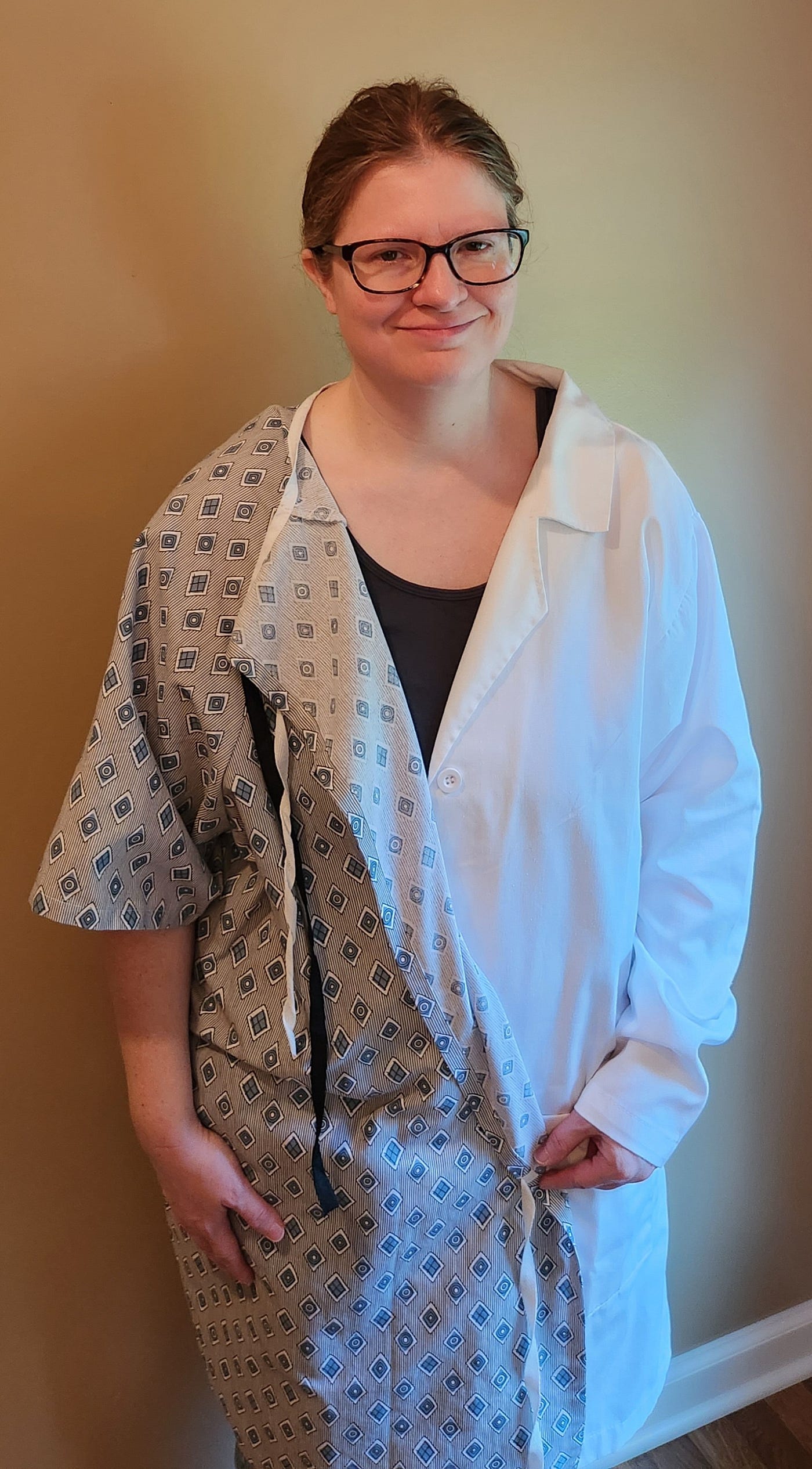 Trading My White Coat for a Hospital Gown | by Rebecca Hosey | The Taoist  Online