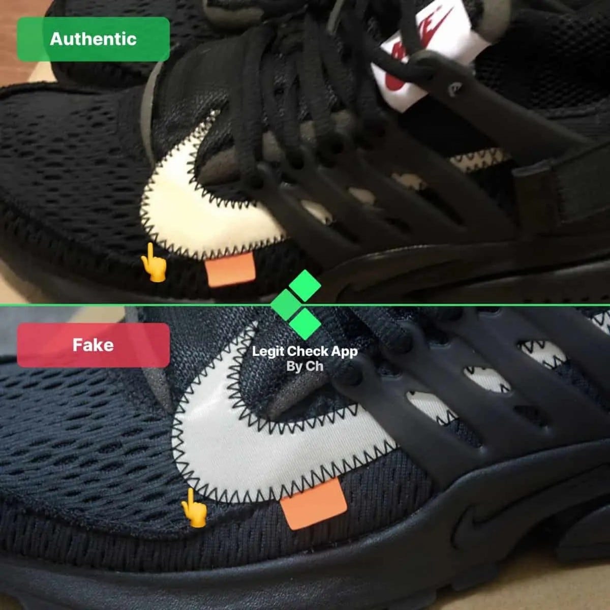 legit check presto off white